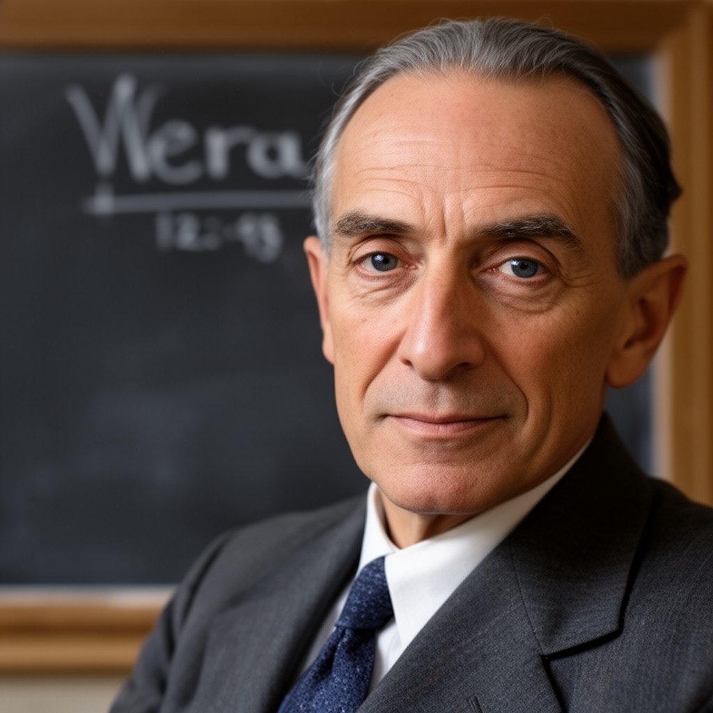 AI-generated illustration of Hermann Weyl