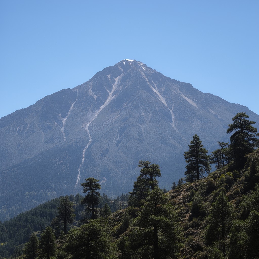 AI-generated illustration of Cerro Mohinora