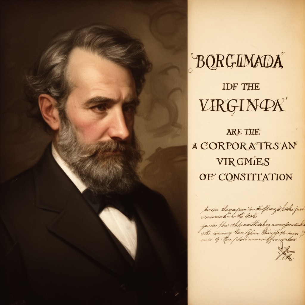 AI-generated illustration of Paul v. Virginia