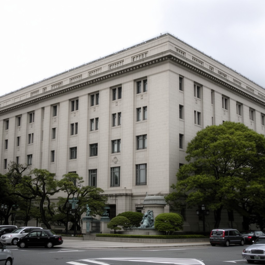 AI-generated illustration of Supreme Court of Japan