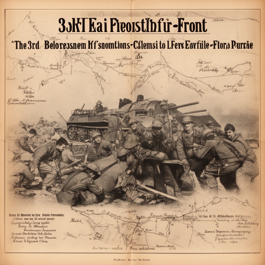 AI-generated illustration of 3rd Belorussian Front