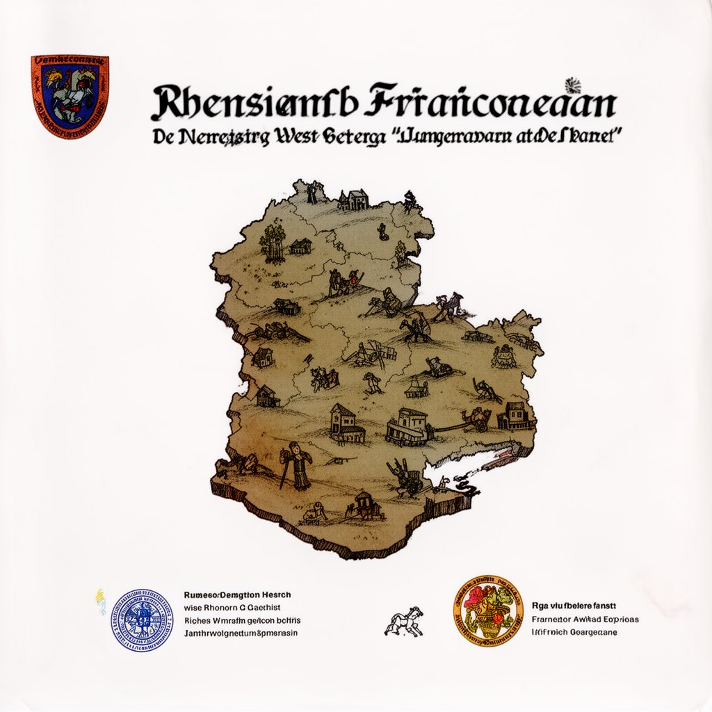 AI-generated illustration of Rhenish Franconian