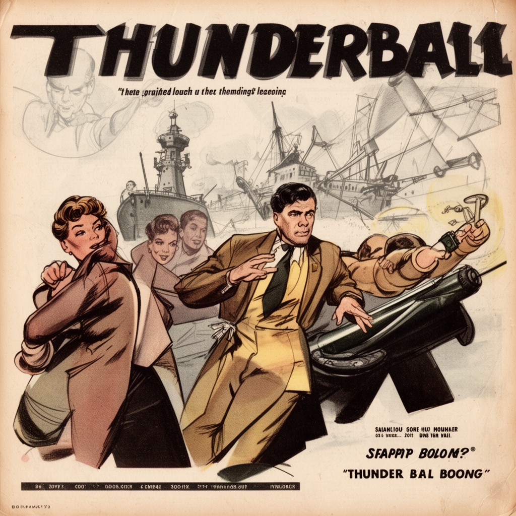 AI-generated illustration of Thunderball