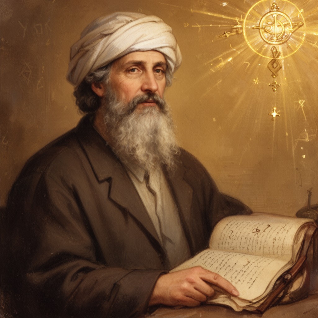 AI-generated illustration of Abraham Abulafia