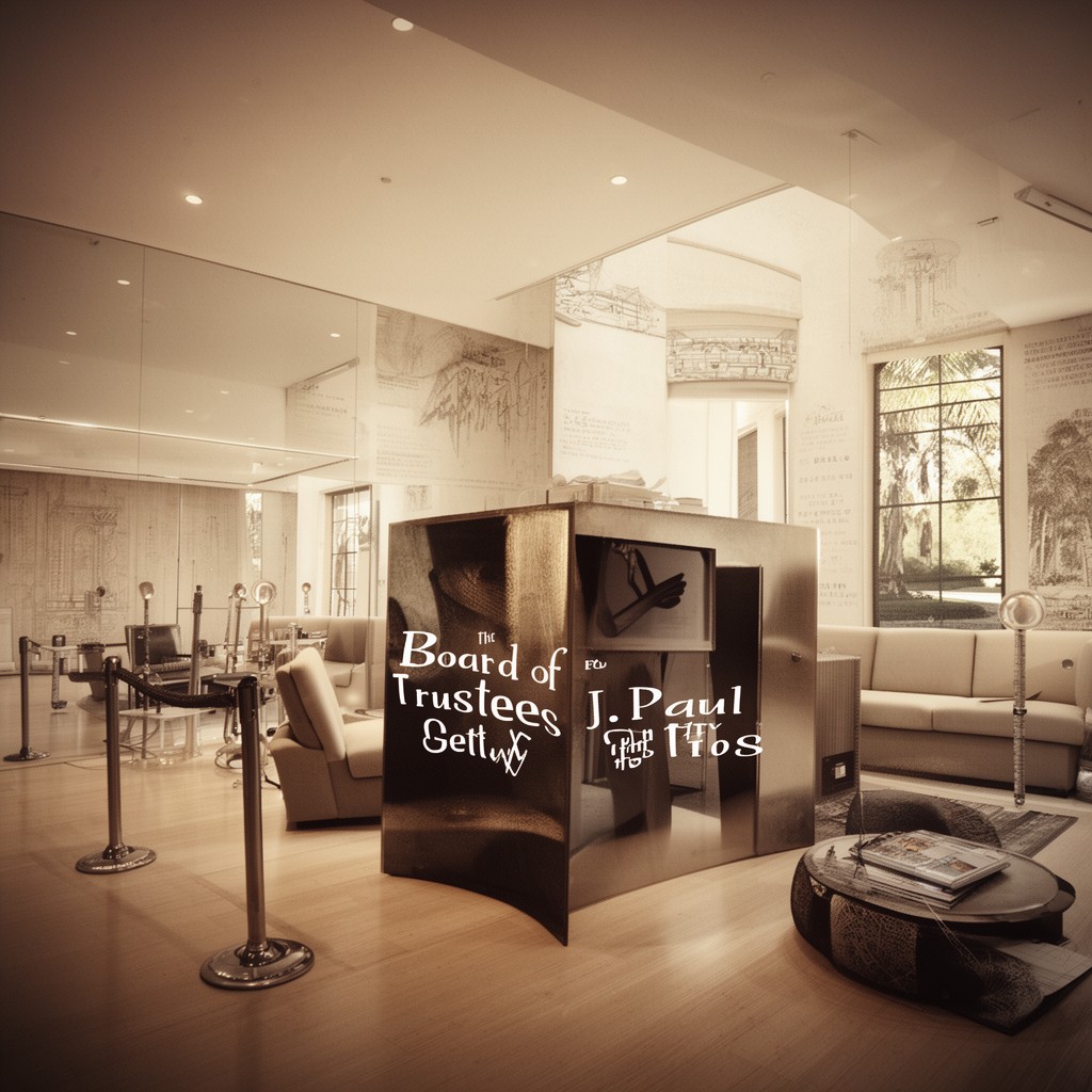 AI-generated illustration of Board of Trustees of the J. Paul Getty Trust