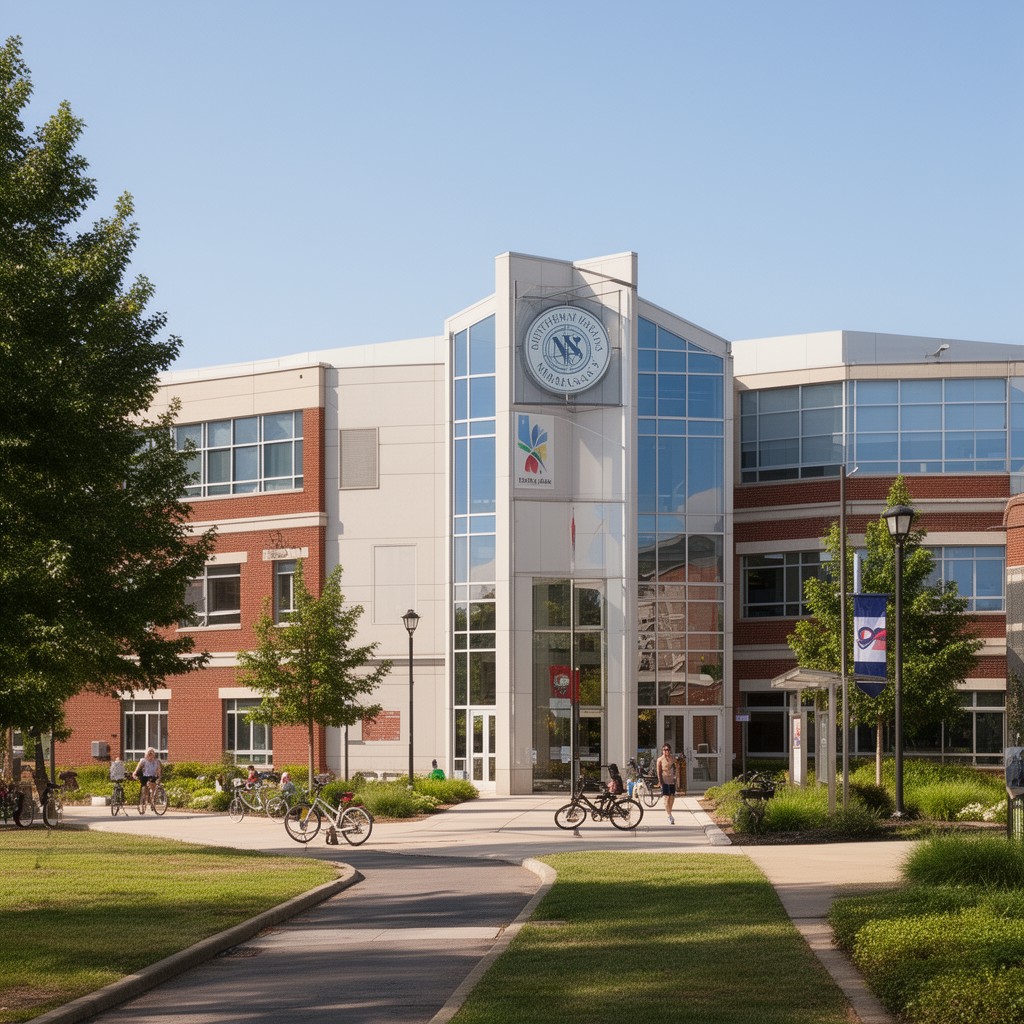 AI-generated illustration of Manassas Campus
