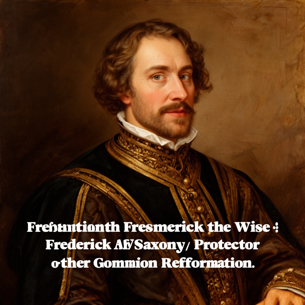 AI-generated illustration of Frederick the Wise