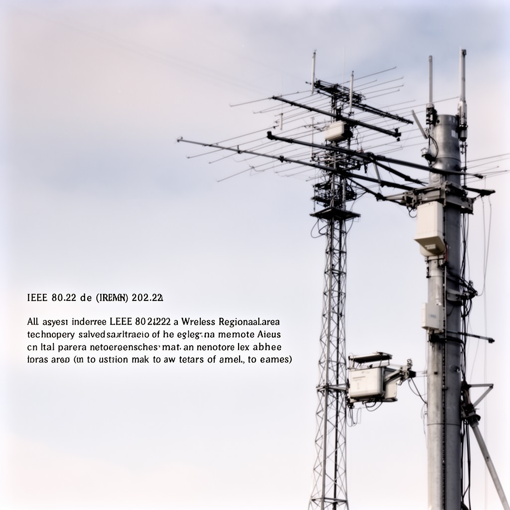 AI-generated illustration of IEEE 802.22