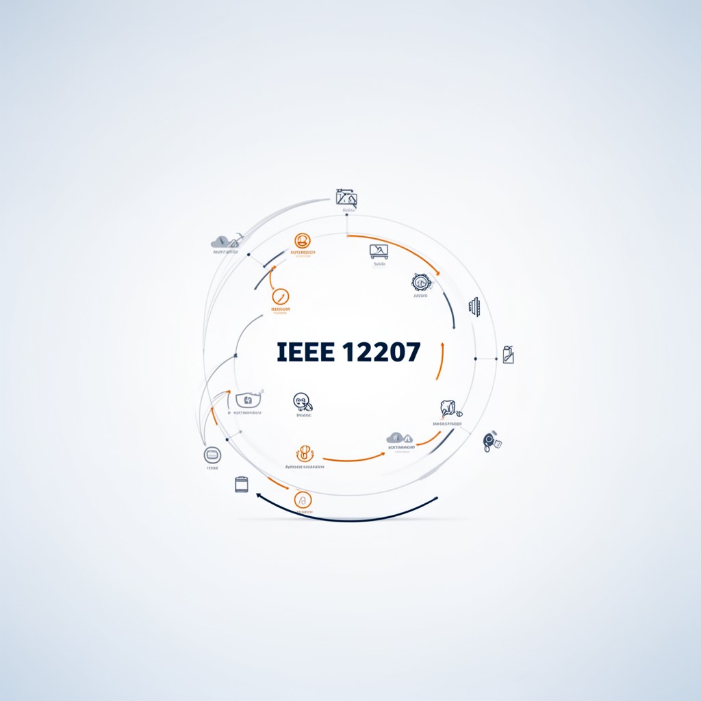 AI-generated illustration of IEEE 12207