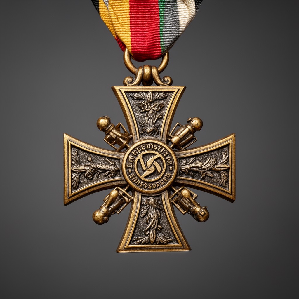 AI-generated illustration of German Cross in Gold