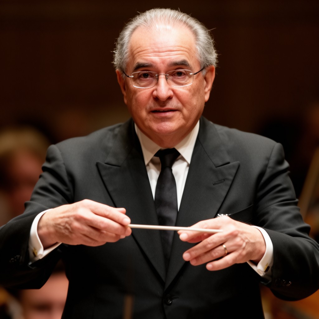 AI-generated illustration of James Levine