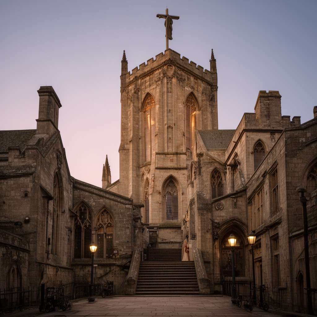 AI-generated illustration of Murder in the Cathedral