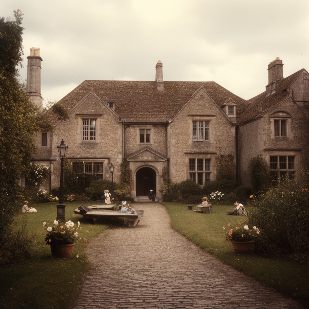 AI-generated illustration of Howards End