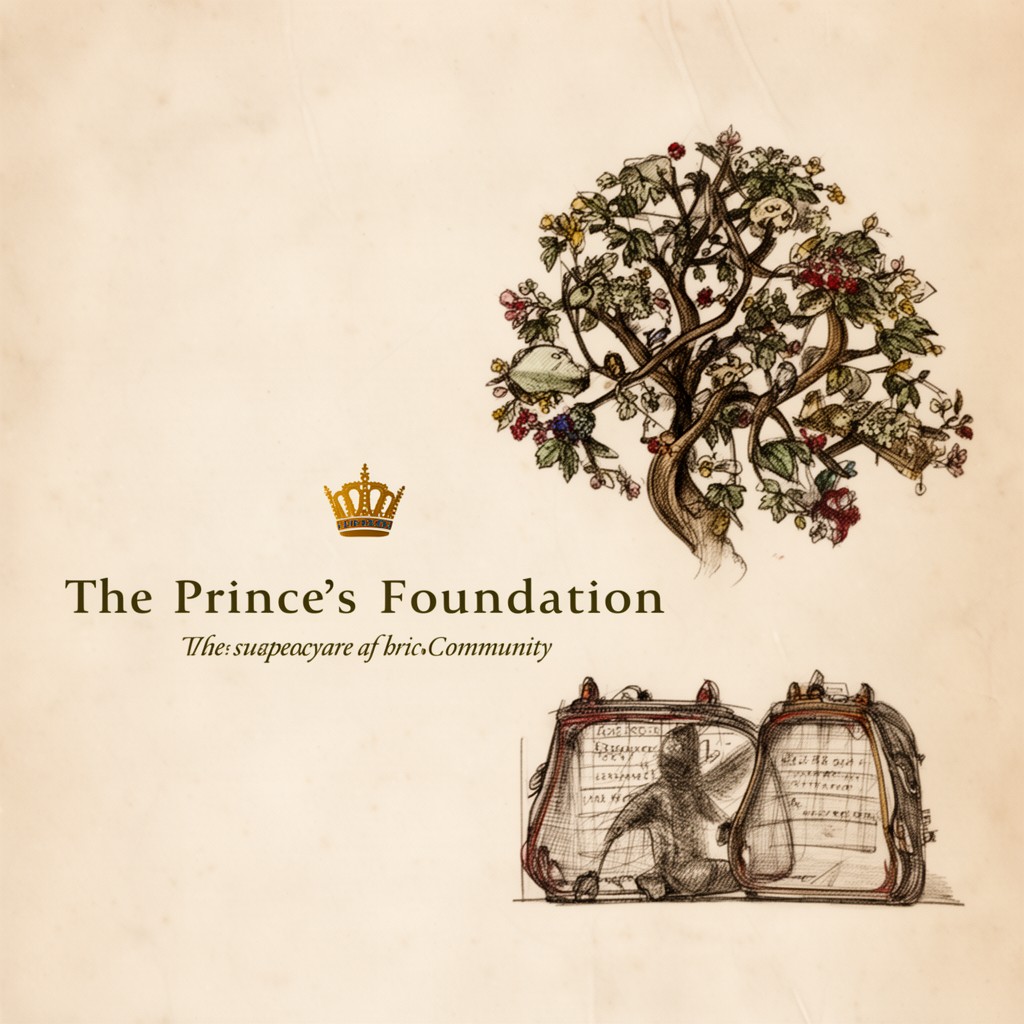 AI-generated illustration of The Prince’s Foundation