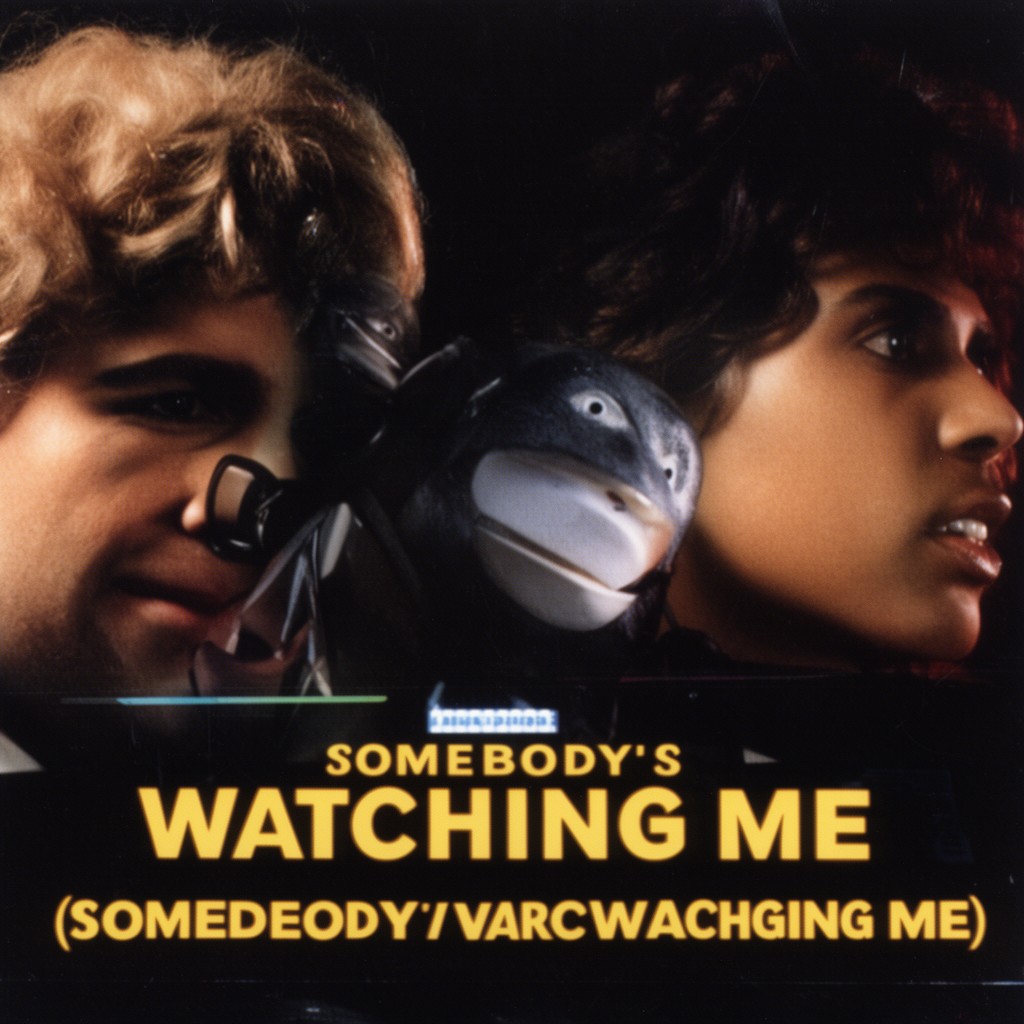 AI-generated illustration of Somebody's Watching Me