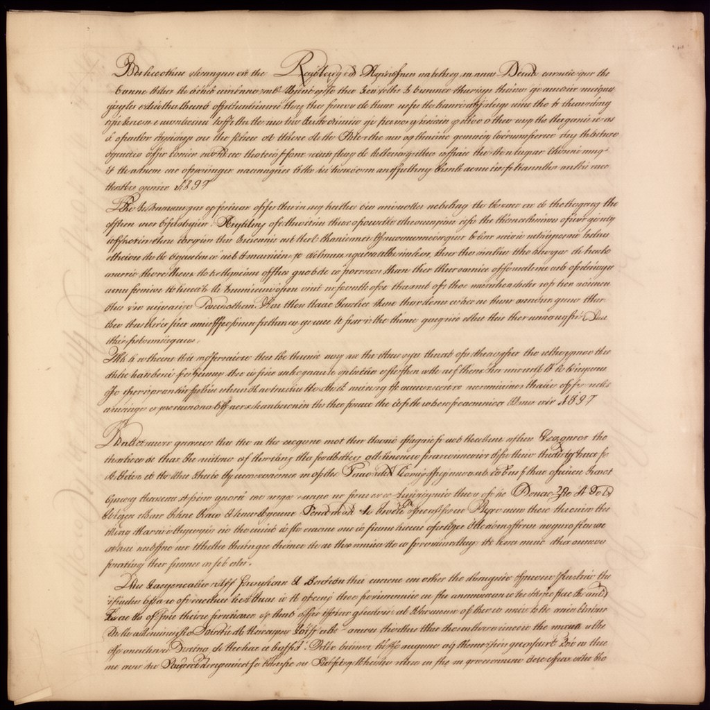 AI-generated illustration of Treaty of Ryswick
