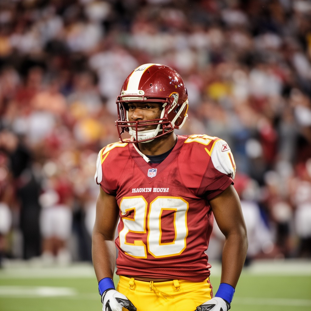 AI-generated illustration of Sean Taylor