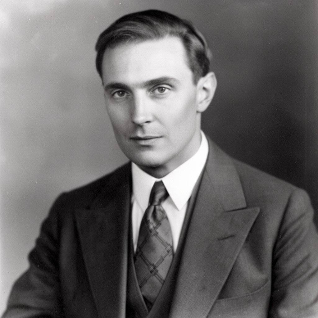 AI-generated illustration of Moritz Schlick