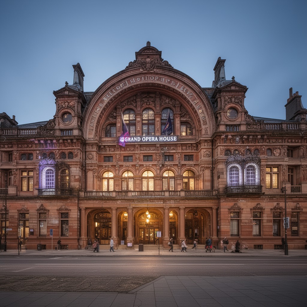 AI-generated illustration of Grand Opera House