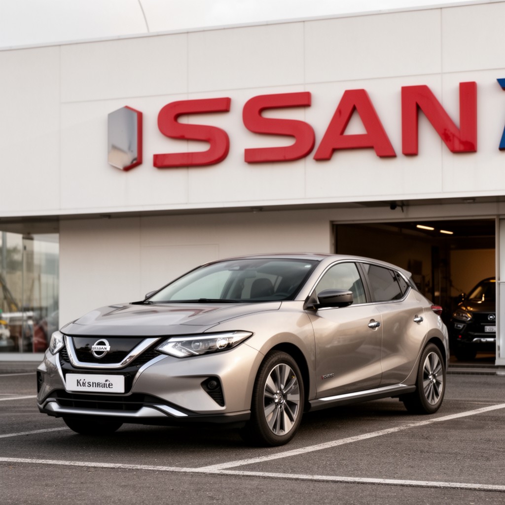 AI-generated illustration of Nissan