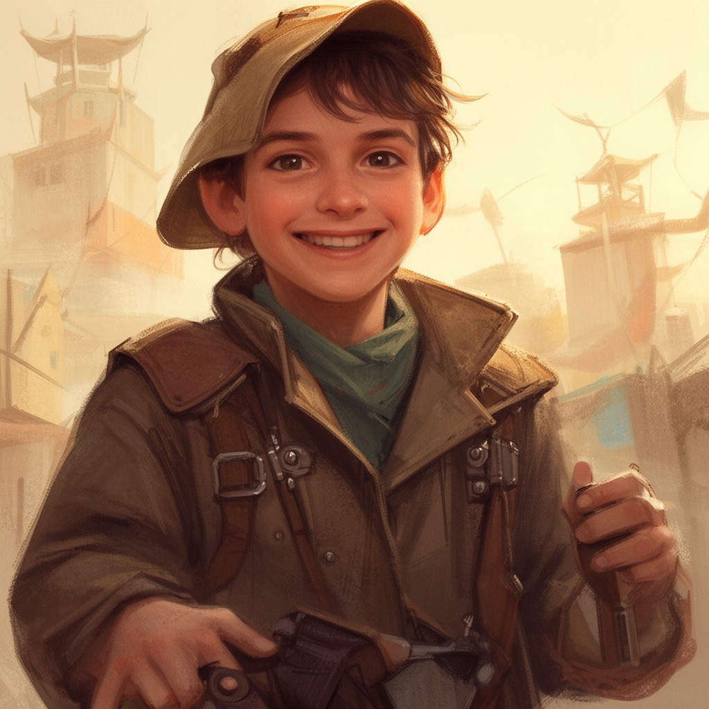 AI-generated illustration of Andru