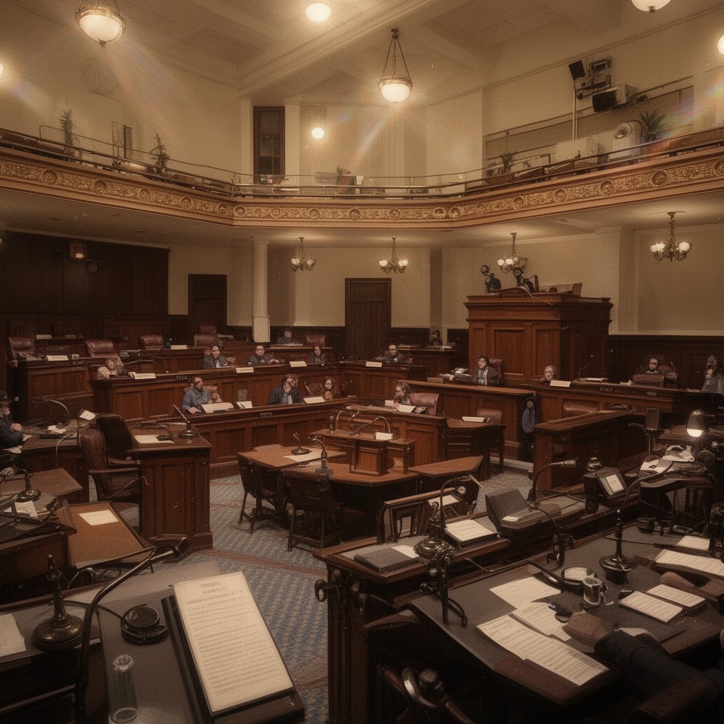 AI-generated illustration of Nevada Assembly