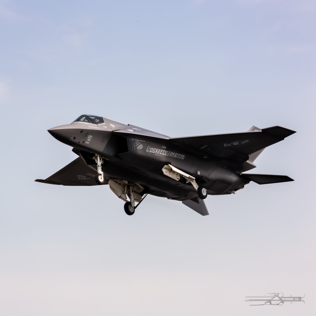 AI-generated illustration of Lockheed Martin X-35