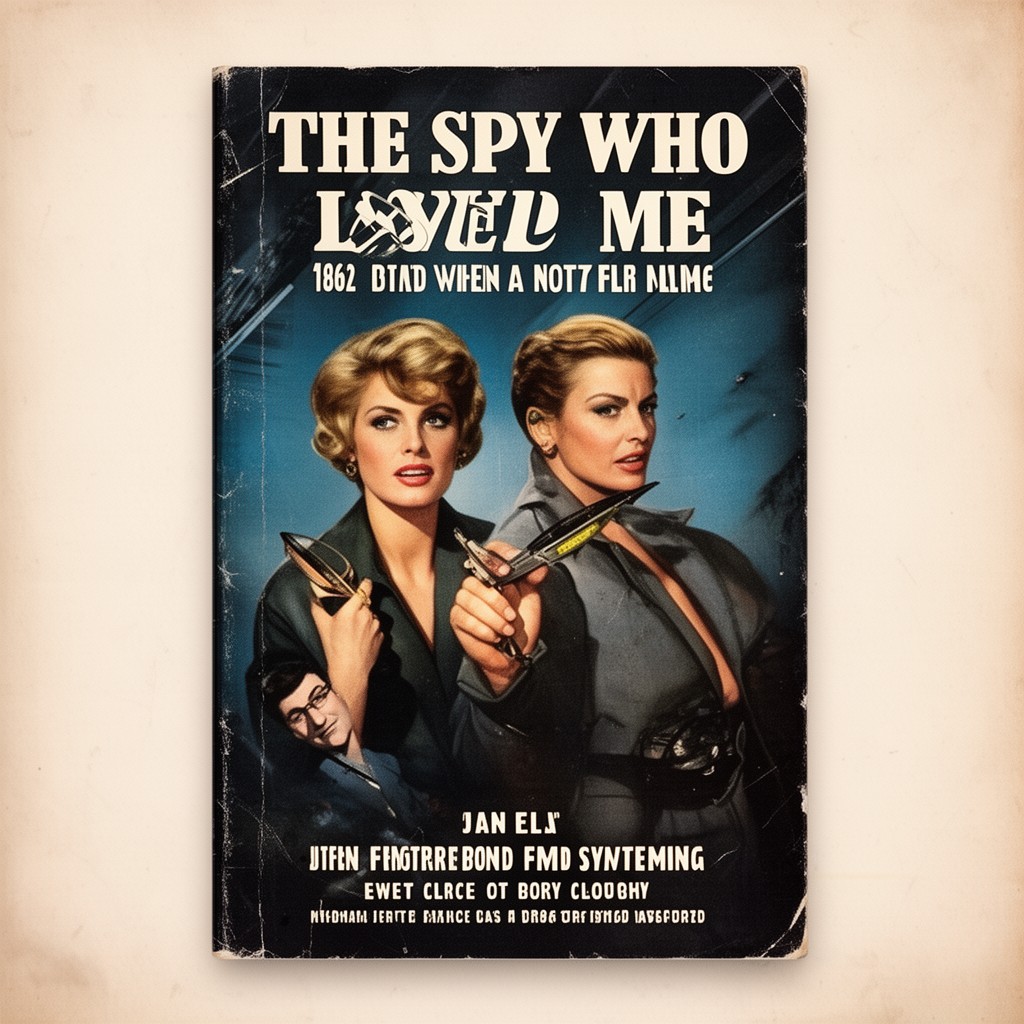 AI-generated illustration of The Spy Who Loved Me