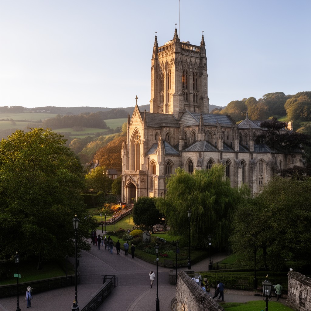 AI-generated illustration of Diocese of Exeter