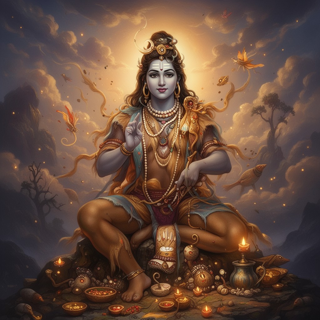 AI-generated illustration of Shaivism