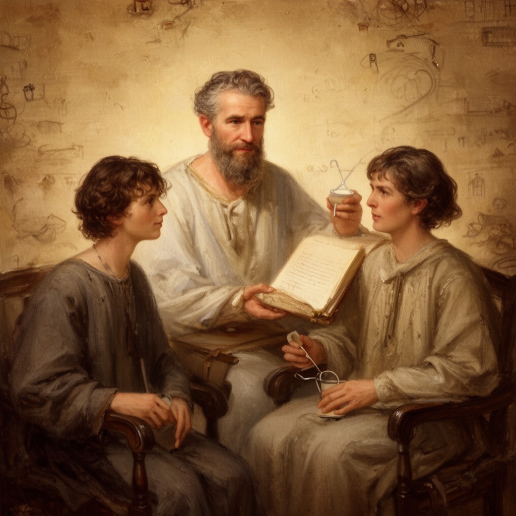 AI-generated illustration of Tobit