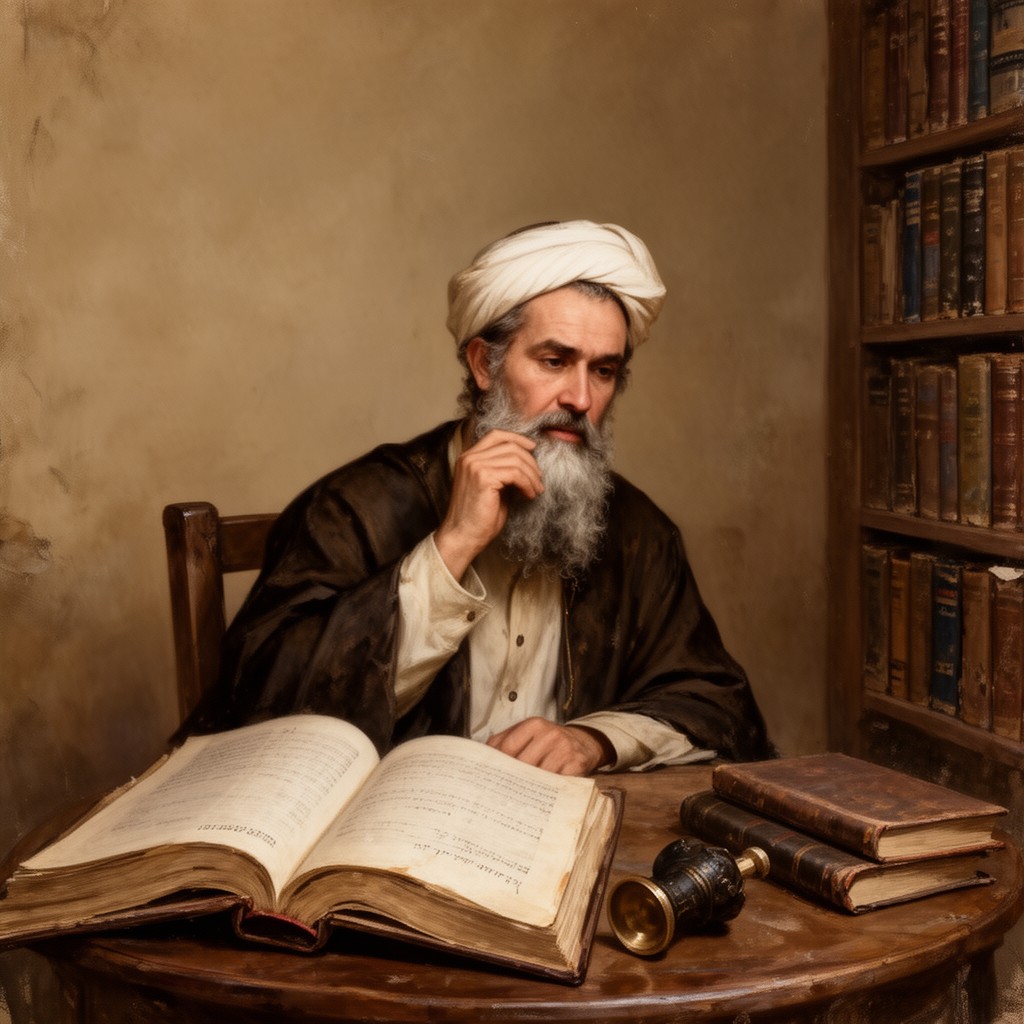 AI-generated illustration of Moshe Cordovero