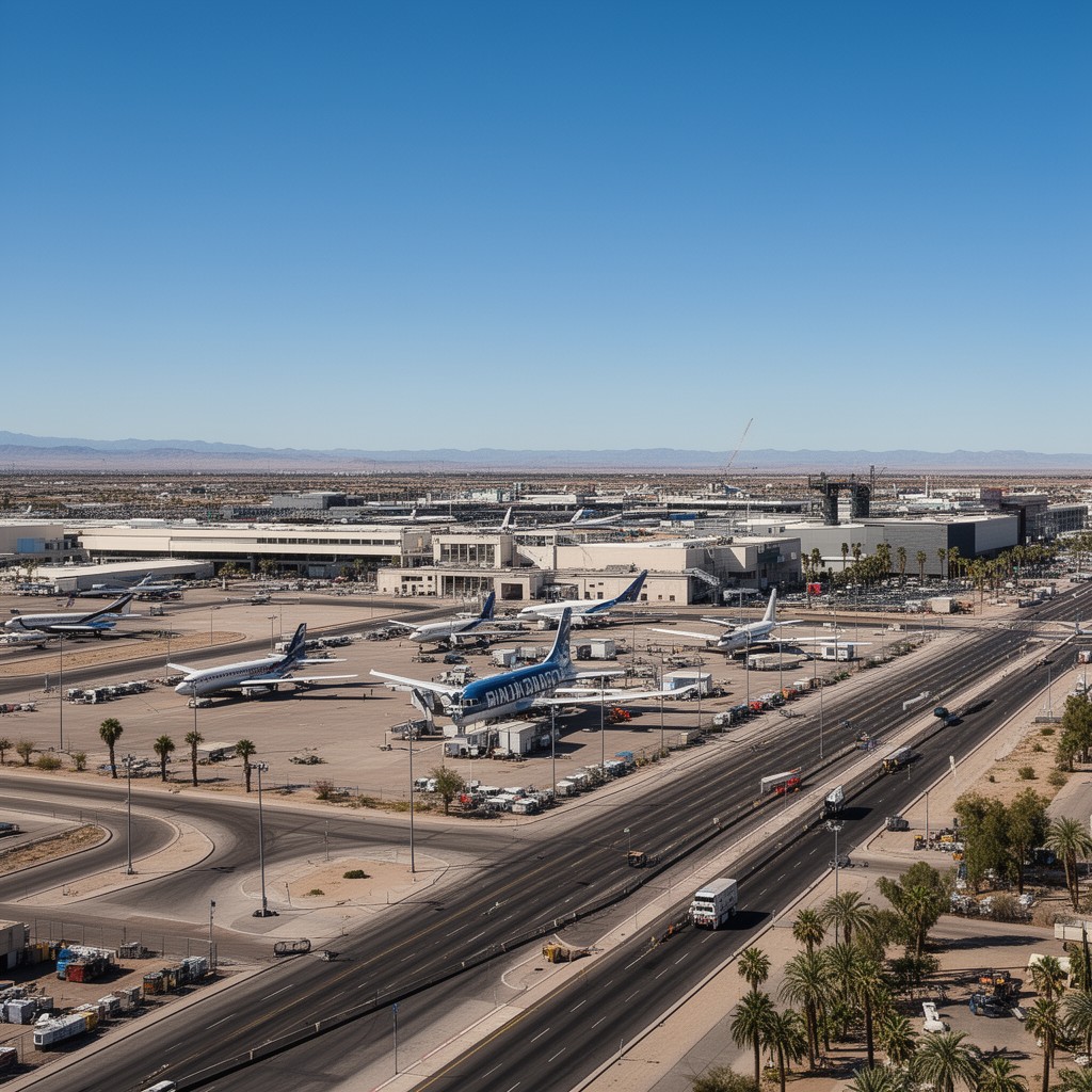 AI-generated illustration of City of Phoenix Aviation Department