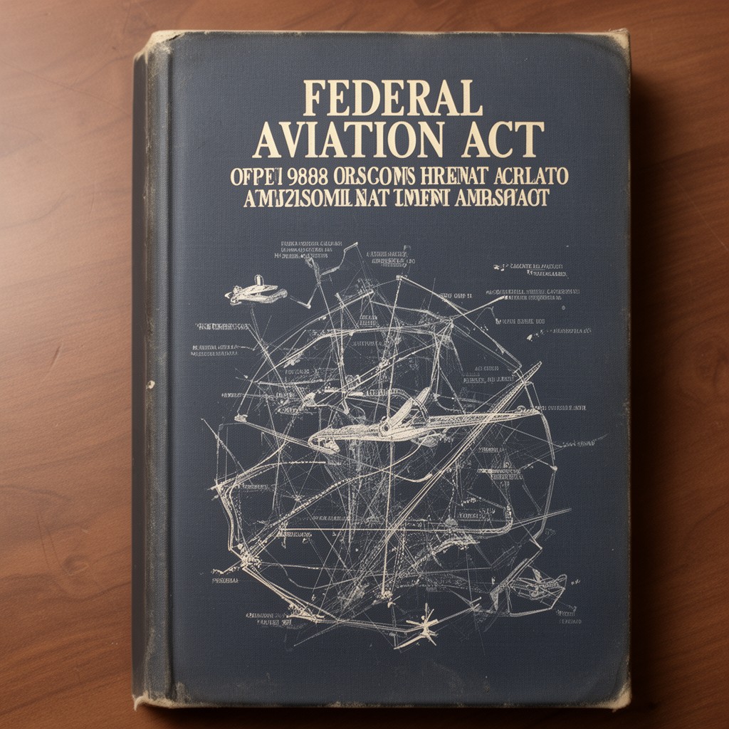AI-generated illustration of Federal Aviation Act of 1958