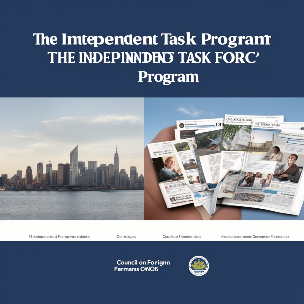 AI-generated illustration of Independent Task Force Program