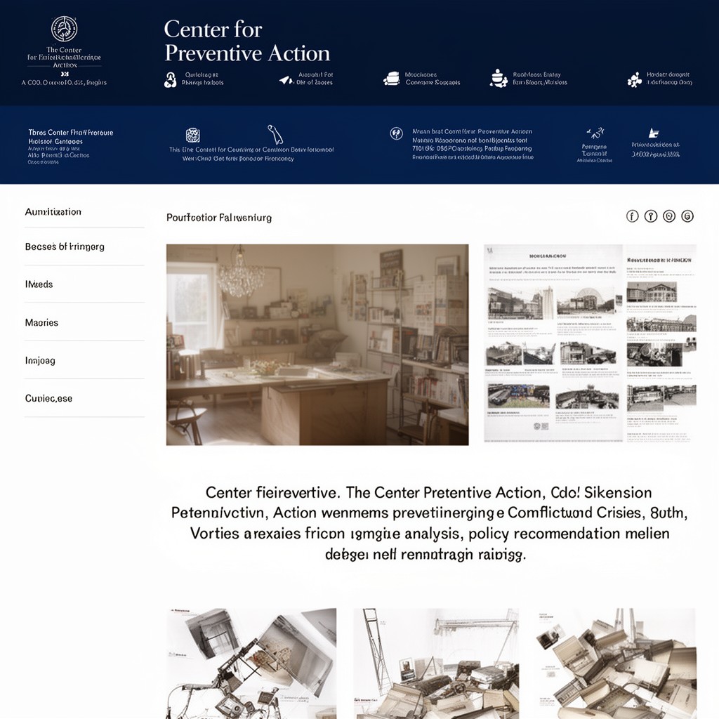 AI-generated illustration of Center for Preventive Action