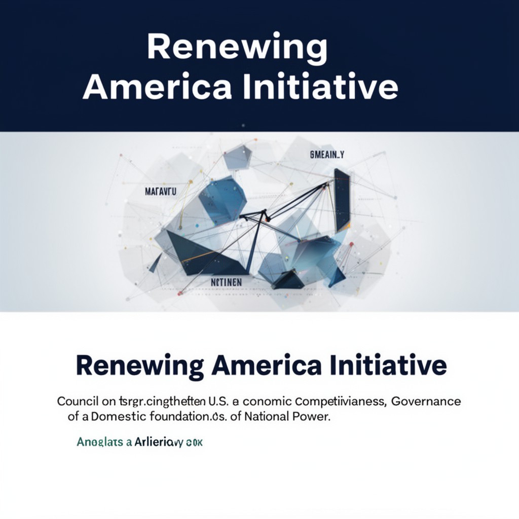AI-generated illustration of Renewing America Initiative