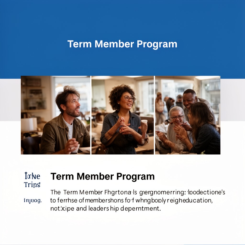 AI-generated illustration of Term Member Program