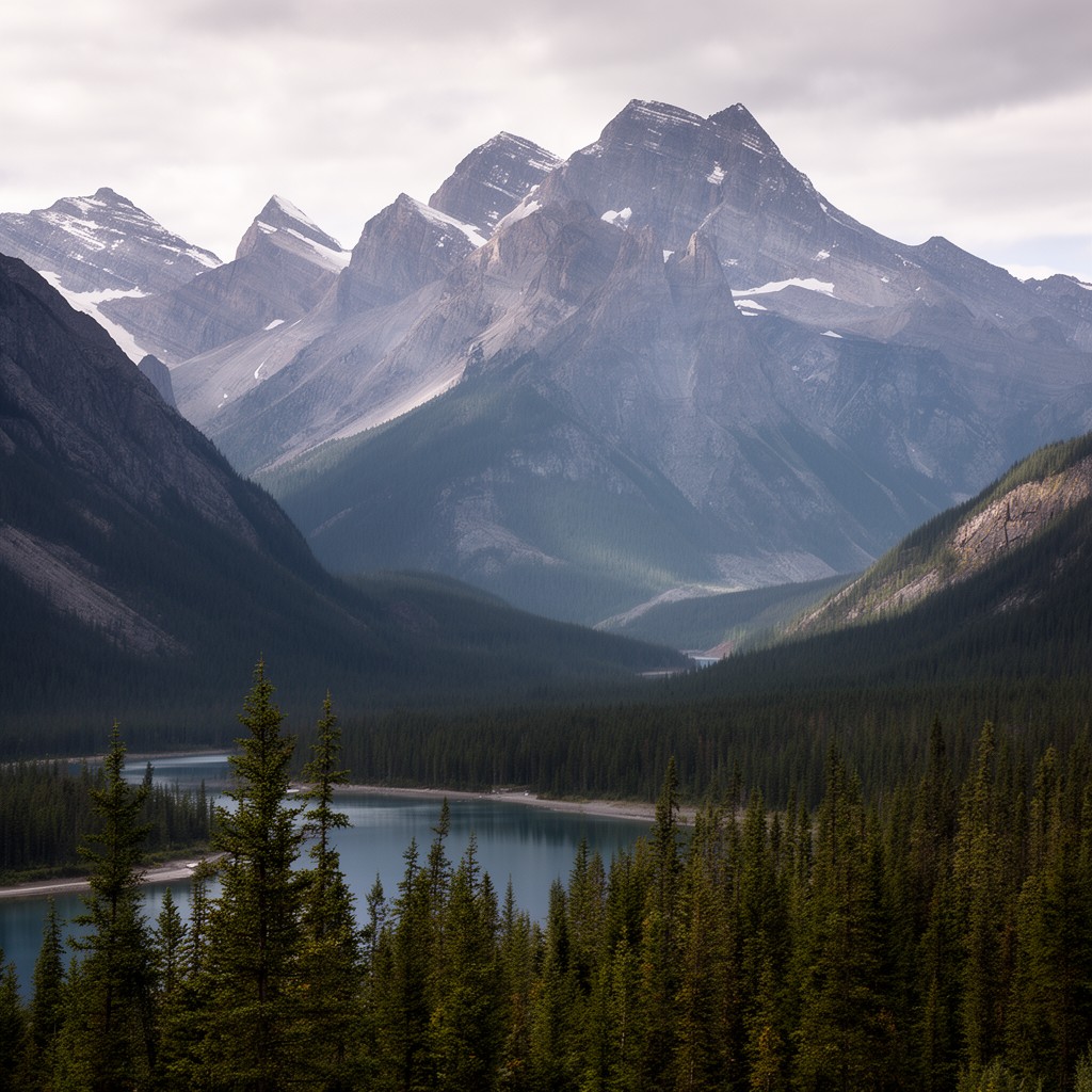 AI-generated illustration of Yukon Ranges