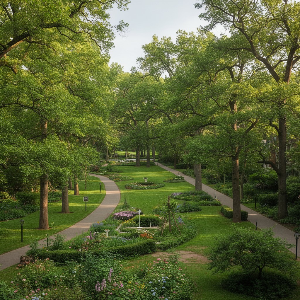 AI-generated illustration of The Garden City