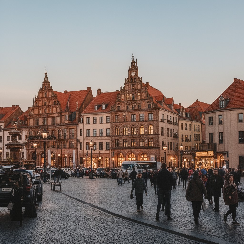 AI-generated illustration of Hanover