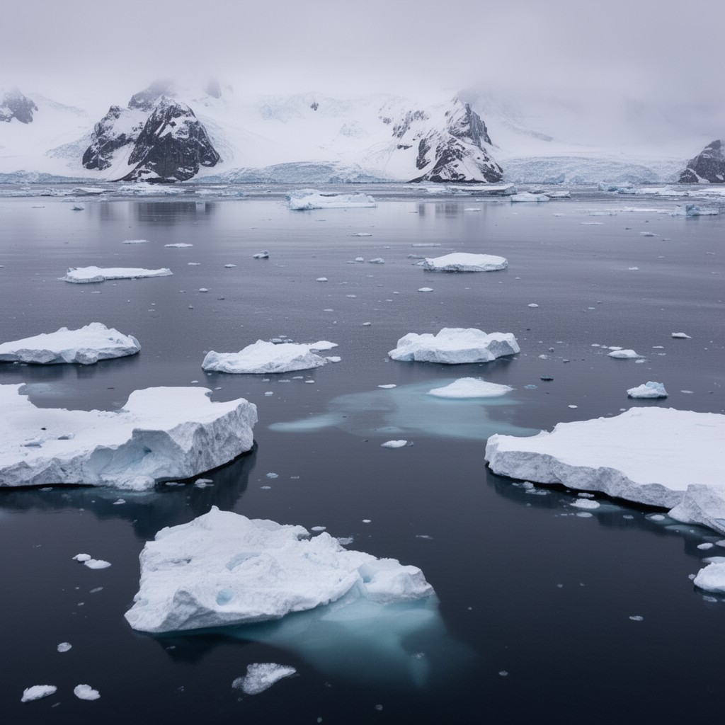 AI-generated illustration of Davis Strait