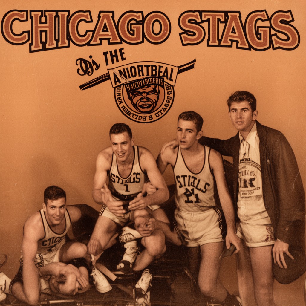 AI-generated illustration of Chicago Stags