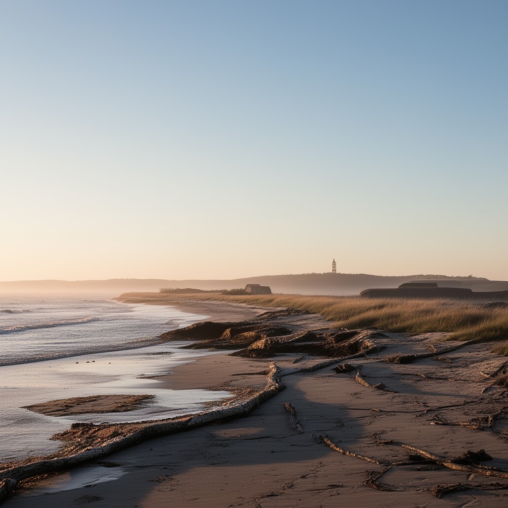 AI-generated illustration of Norton Point Beach