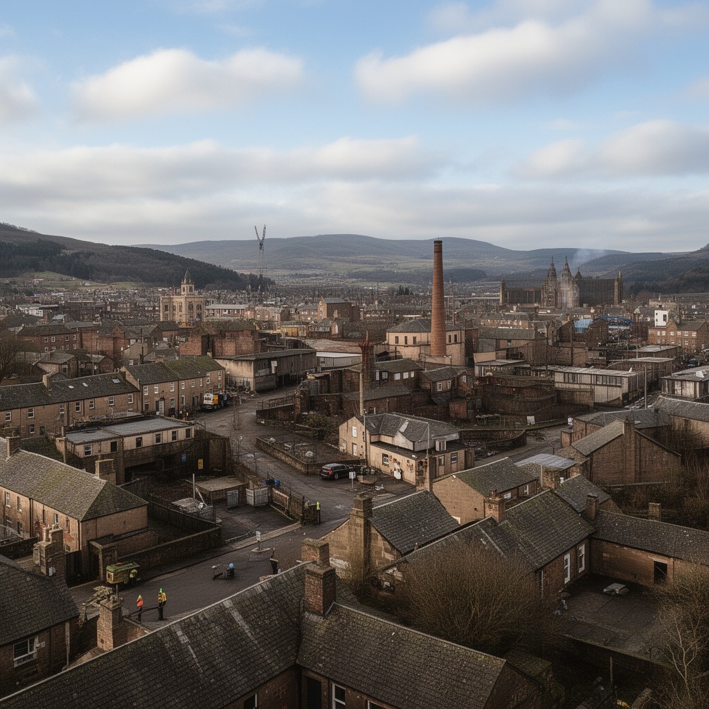 AI-generated illustration of Cowdenbeath