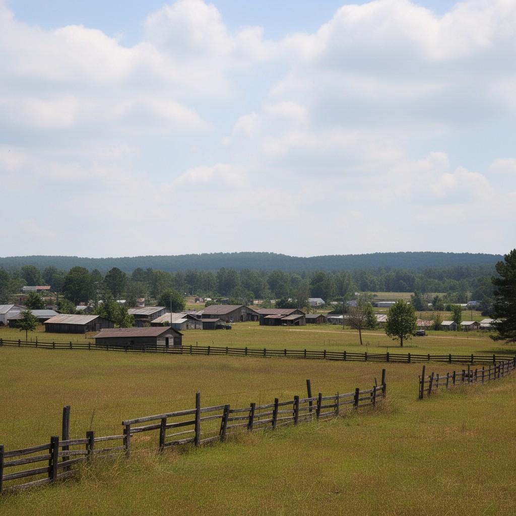 AI-generated illustration of Webster County, Georgia