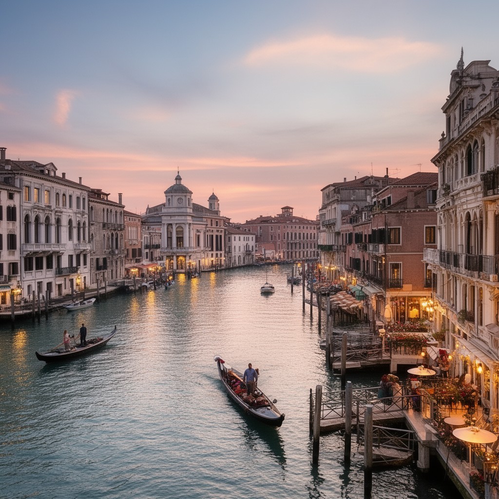 AI-generated illustration of Venice