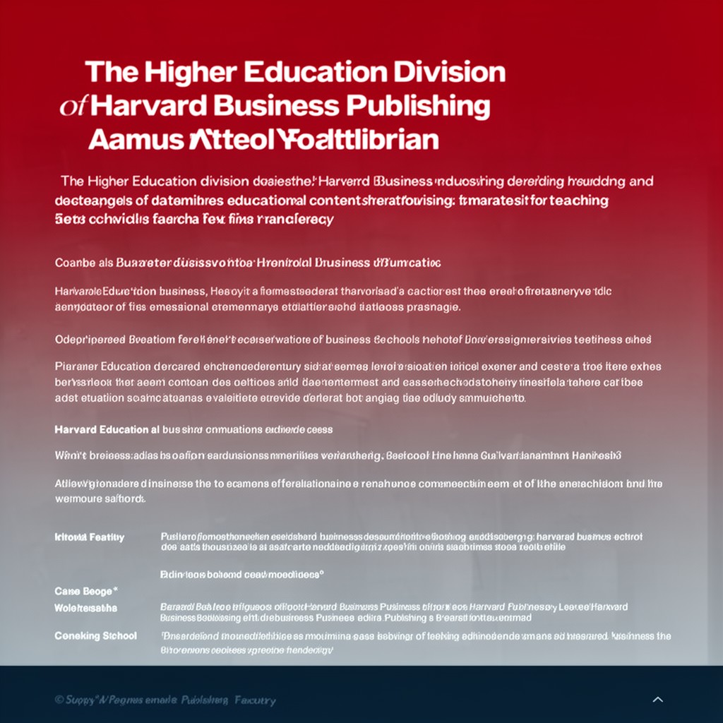 AI-generated illustration of Higher Education division