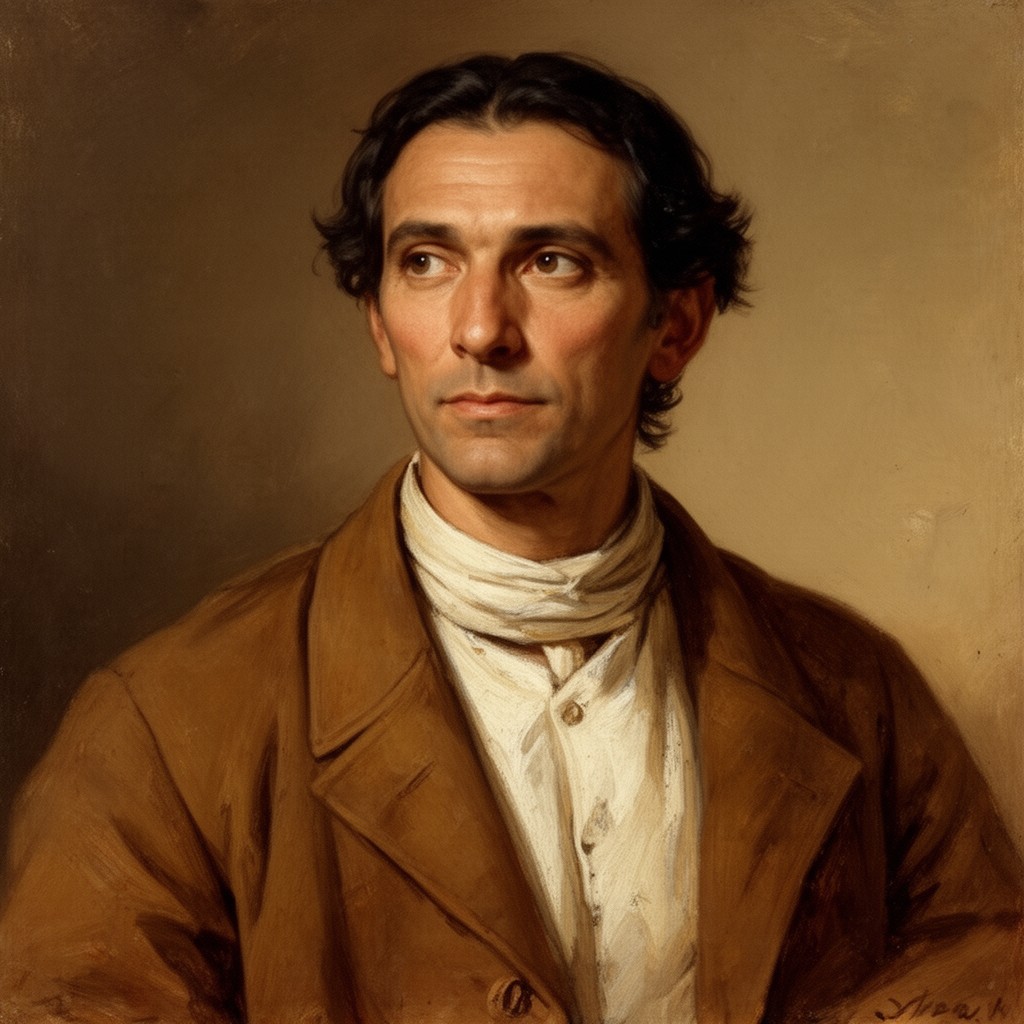 AI-generated illustration of Hancock (Cherokee leader)