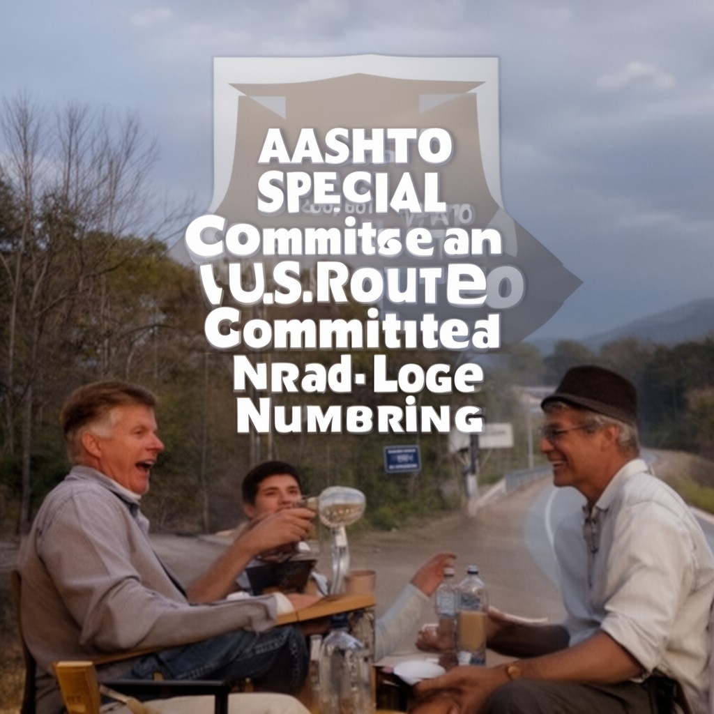 AI-generated illustration of AASHTO Special Committee on U.S. Route Numbering